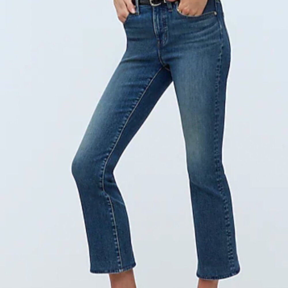 Madewell Kick-Out Crop Jean